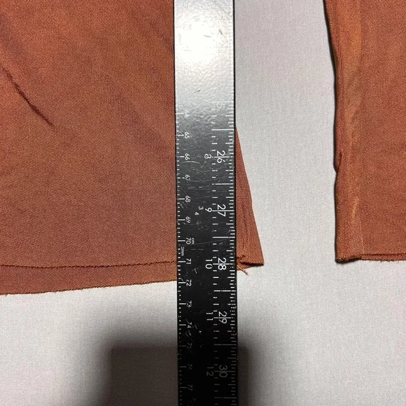 Maeve by‎ Anthropologie Shiloh Wide Leg Palazzo Pants Womens XS Rust Orange - Picture 14 of 15